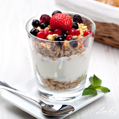 NUKED GRANOLA AND YOGHURT